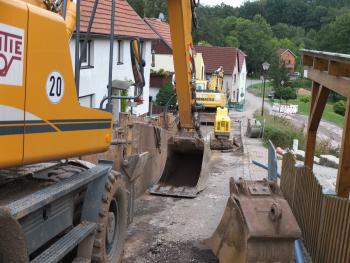 Gemeinde Endschütz,
Neubau Abwasser- und Trinkwasserleitungen