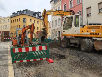Stadt Gera, Turmstraße,
Erneuerung Ab- und Trinkwasserleitungen
